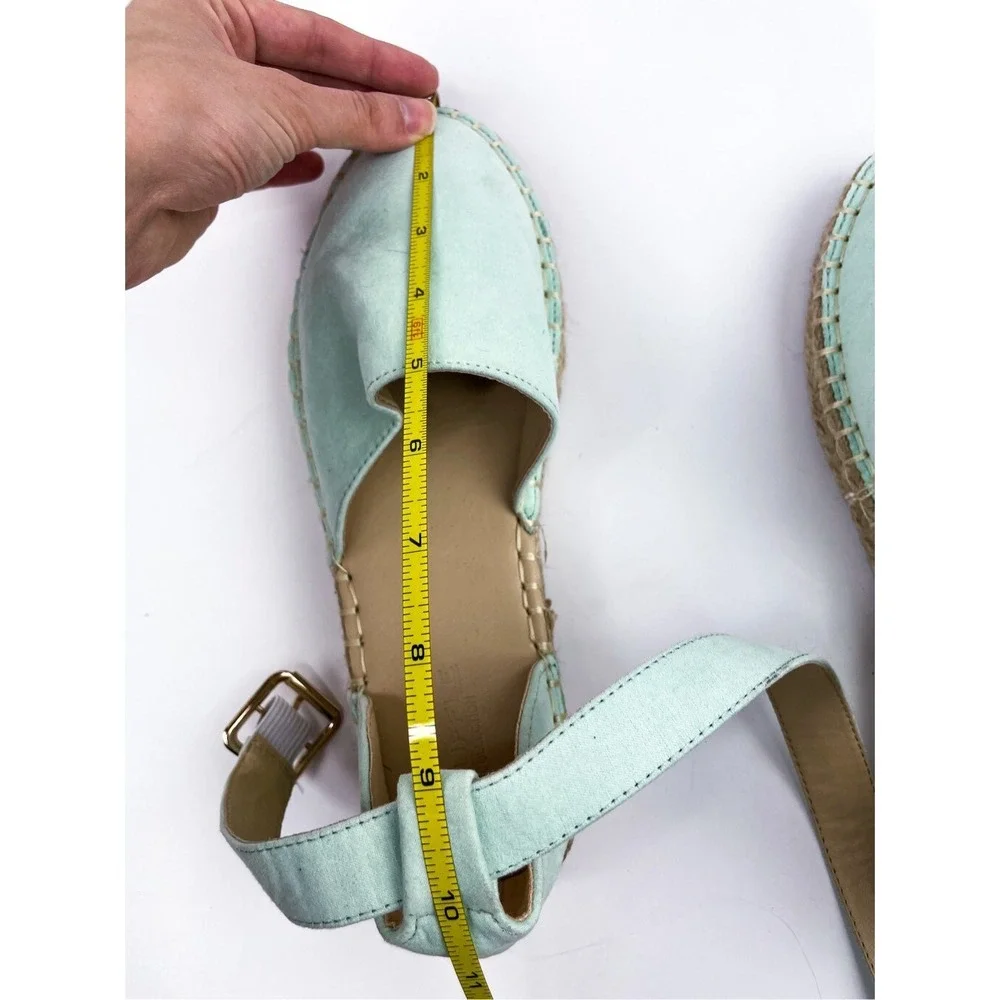 ASOS Truffle Collection two‎ part espadrille shoes in mint